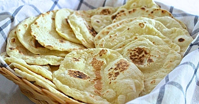 Indyjski chleb Naan