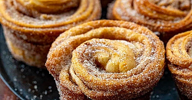 Cruffiny - cruffins przepis podstawowy