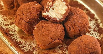 Keto fat bombs (bomba) - deser z mascarpone