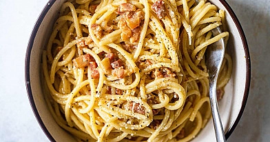 Spaghetti carbonara - prosty przepis