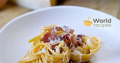 Spaghetti alla carbonara bez śmietany