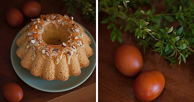 Babka piaskowa bezglutenowa, bez mleka