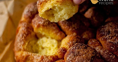 Dyniowy małpi chlebek - pumpkin monkey bread