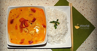 Tajskie curry z kurczaka