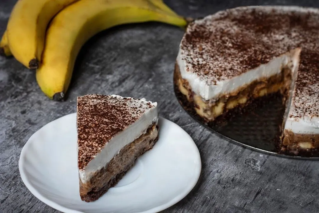 Wegańskie Banoffee Pie bez cukru i glutenu