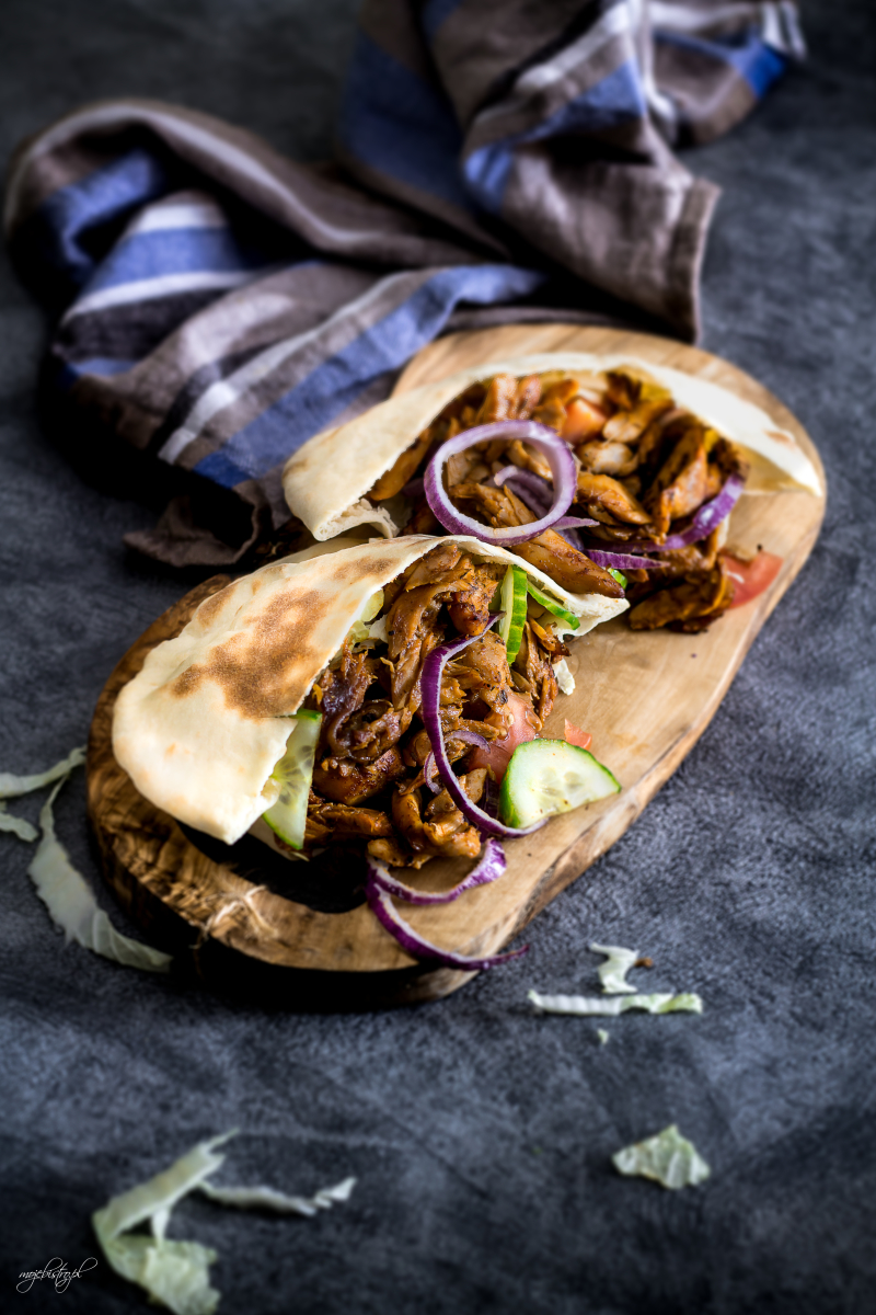 Domowy kebab w chlebku pita